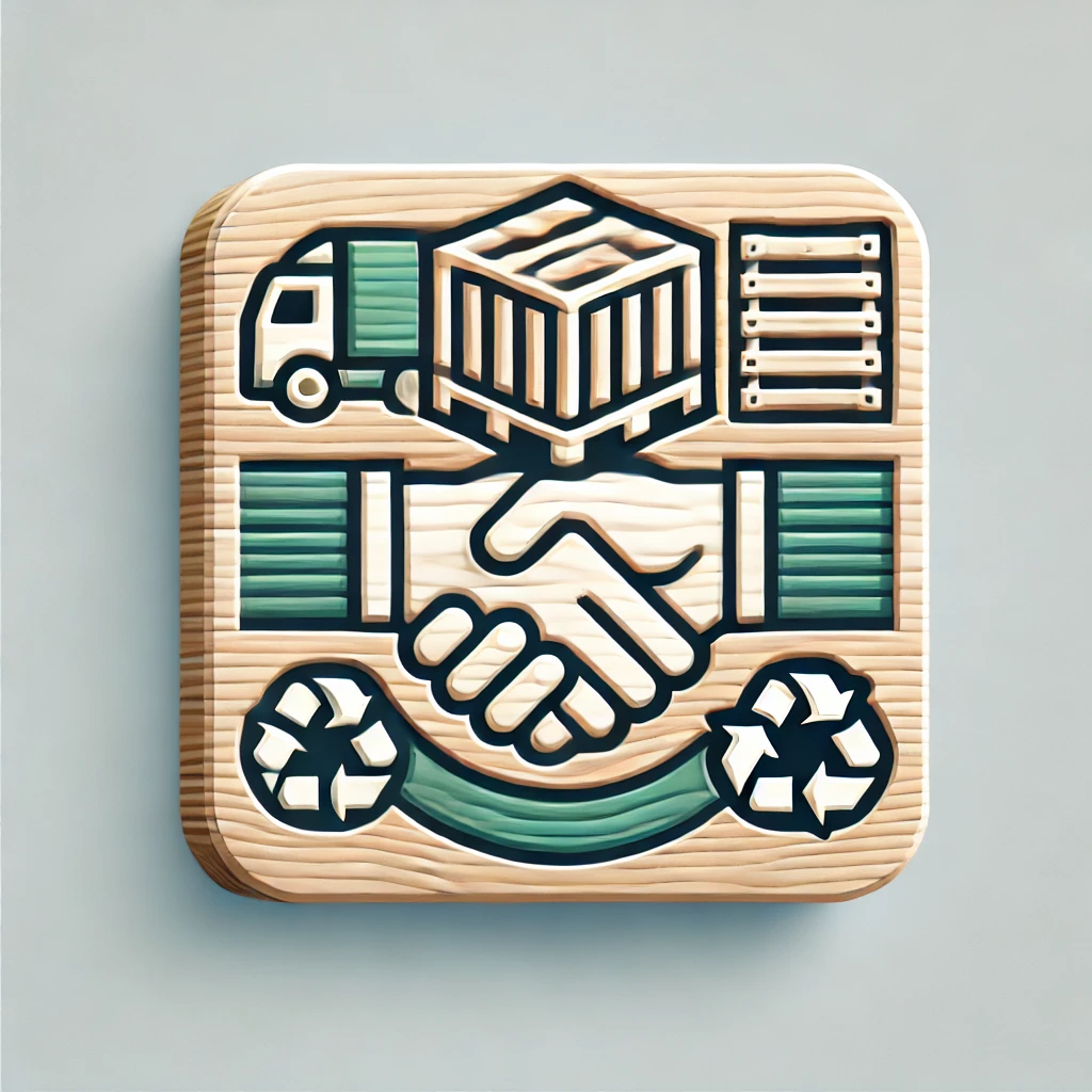 sustainable packaging services icon