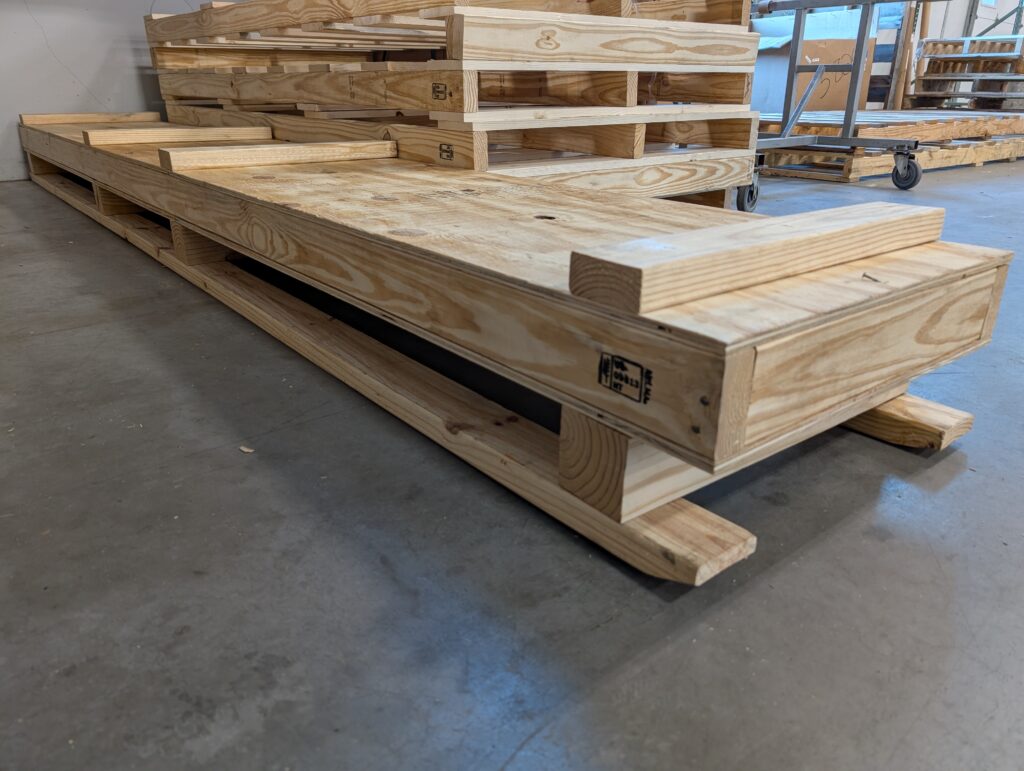 Custom Long Narrow Pallet Box