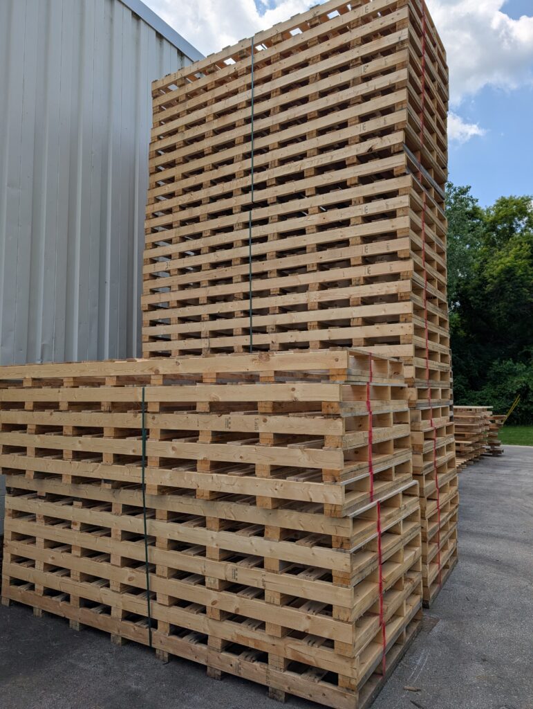 Long Custom Wood Pallets